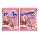 Kit Bala Yogurte Morango 100 Original - Dori 2 Unidades 600g