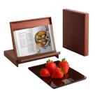 Kit Balança de Cozinha Suporte para Receitas e Espátula Kit Balança de Cozinha Suporte para Receitas e Espátula