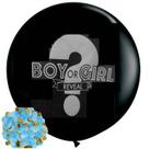 Kit balão revelação funny fashion azul 85597