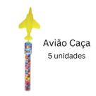 Kit Balas para Aniversários 5 Un com Aviãozinho de Brinquedo