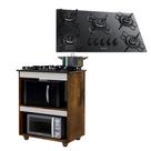 Kit Balcão Cooktop Turim com Fogão 5 Bocas Itatiaia Itacook Premium Kit Balcão Cooktop Turim com Fogão 5 Bocas Itatiaia Itacook Premium