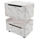 Kit Balcão E Gabinete De Banheiro 1 Porta 1 Gaveta E Rodízio Mármore Branco Kit Balcão E Gabinete De Banheiro 1 Porta 1 Gaveta E Rodízio Mármore Branco
