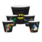 Kit Balde de Pipoca Batman DC Comics - 01 Unidade 5 peças - Rizzo