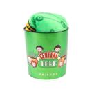 Kit Balde de Pipoca e Manta Central Perk - Zona Criativa