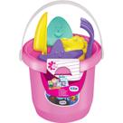 Kit Balde para Praia Tilin Princesa da Praia - Rosa