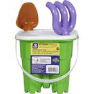 Kit Baldinho de Praia Castelinho com 10 Peças Cores Sortidas (M) Bel