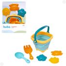 Kit Baldinho Retrátil Para Praia com 6 Acessórios 18788 - Buba Kit Baldinho Retrátil Para Praia com 6 Acessórios 18788 - Buba