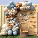 Kit Balloon Arch, balões de látex para festas, 139 unidades