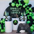 Kit Balloon Arch Garland 106 unidades de látex verde preto B