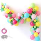 Kit Balloon Arch Garland 66 unidades para decoração de festa com confetes de látex