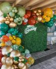 Kit Balloon Garland Arch BALONAR Safari Jungle 138 unidades verdes