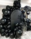 Kit Balloon Garland Arch Captank Black Duplo Recheado em Látex