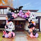 Kit Balloon Garland Arch, decoração de festa de Halloween de verão Kit Balloon Garland Arch, decoração de festa de Halloween de verão