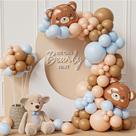 Kit Balloon Garland Arch Eopelsm Bear 121 unidades para decoração de festas