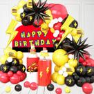 Kit Balloon Garland Arch, tema de bola de desenho animado OPQKC, 120 unidades Kit Balloon Garland Arch, tema de bola de desenho animado OPQKC, 120 unidades