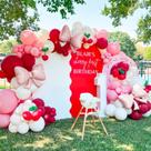 Kit Balloon Garland Arch UAEYW 147 unidades para festa temática de cerejeira