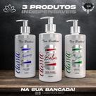 Kit: balm (250 ml), grooming (250 ml) e pos barba (250 ml) Two Brothes