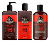 Kit Balm Shampoo E Shampoo 2 Em 1 Barba Negra Don Alcides Kit Balm Shampoo E Shampoo 2 Em 1 Barba Negra Don Alcides