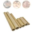 Kit Bambuterapia com 7 Peças Rolo Massagem Corporal Facial Modeladora Natural Kit Bambu Massagem Bambuterapia Com 7 Peças Envio Imediato