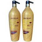 Kit Banana e Mel 1 Shampoo 1 Defrizante 1L Oriente Life