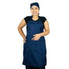 Kit Bandana + Avental Oxford Com Bolso Uniforme Evento Chef Restaurante Kit Bandana + Avental Oxford Com Bolso Uniforme Evento Chef Restaurante