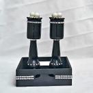 Kit Bandeja com Porta Velas de Vidro Decoração Casa Sala