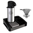 Kit Bandeja Serv1 + Garrafa 1,8l Inox + Coador Inox Unitermi