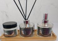 Kit Bandeja + Vela aromática +Difusor de Varetas + Home Spray Bambu Alecrim Kit Bandeja + Vela aromática +Difusor de Varetas + Home Spray Bambu Alecrim