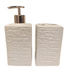 Kit Banheiro Ceramica Conjunto de Banheiro Lavabo Luxo 2Peça