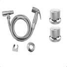 kit banheiro ducha higienica lavatorio + 2 acabamentos c40 deca cromado kit banheiro ducha higienica lavatorio + 2 acabamentos c40 deca cromado