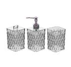 Kit banheiro glamour cristal a1