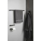 Kit Banheiro Inox Preto 4 Pçs - Luxo e Durabilidade