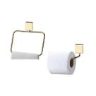 Kit banheiro lavabo 2 peças dourado Future tolha rosto papeleira Kit banheiro lavabo 2 peças dourado Future tolha rosto papeleira
