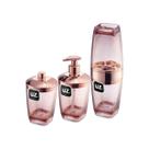 Kit Banheiro Lavabo Porta Escova Com Tampa Sabonete Liquido E Porta Algodão Premium