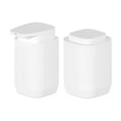 Kit Banheiro Lavabo Porta Sabonete Líquido E Algodão Luxo Ou