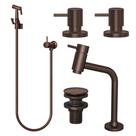 Kit Banheiro / Lavatório 100% Metal C90 Corten Premium
