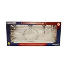 Kit Banheiro Mebuki SLIM C/3p Cromado/Cristal