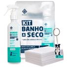 Kit Banho a Seco 240ml - PRATIPET