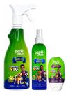 Kit Banho A Seco Hidratante E Perfume Macho Turma Do R10 Pet Clean