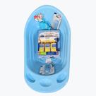 Kit Banho Bebê Azul Granado Básico Completo Premium Banheira Suporte Toalha