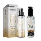 Kit Banho Brilhante 200ml + Reparador De Pontas (Revital Hair) Óleo De Coco 60ml