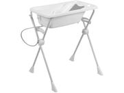 Kit Banho Burigotto Banheira com Suporte e Assento Redutor Branco
