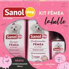 Kit Banho Cães Fêmeas LaBelle Shampoo, Condicionador e Colônia Sanol Dog Kit Banho Cães Fêmeas LaBelle Shampoo, Condicionador e Colônia Sanol Dog