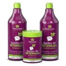 Kit banho de beterraba - shampoo + máscara + condicionador 1kg - natureza cosméticos