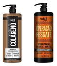 Kit Banho De Colágeno 1kg E Operação Resgate 1kg Widi Care