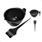 Kit banho de lua tintura hidratação tigela cumbuca + pincel