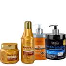 Kit Banho De Verniz e Blindagem e Cauterização Forever Liss