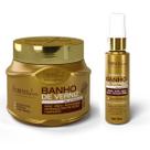 Kit Banho de Verniz Mascara 250g e Óleo Forever Liss