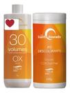 Kit Banho Dourado Pó + Ox 30 Volume Capilar Essencia