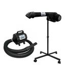 Kit banho e tosa soprador alpha e secador hiper turbo trino pet profissional